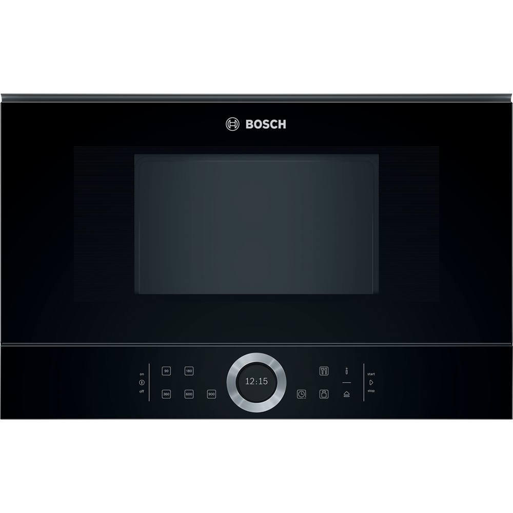 BFL634GB1 Serie 8, Einbau-Mikrowelle, Schwarz